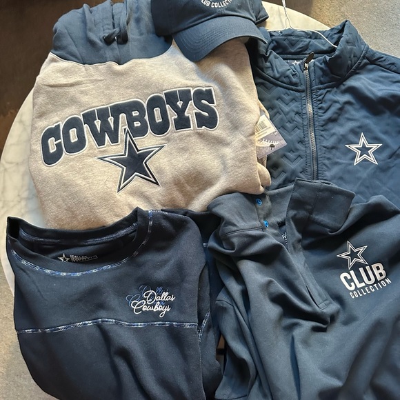 Dallas Cowboys Men’s Large Pullover Fleece  Club Collection Limited Edition -NWT - Picture 11 of 11